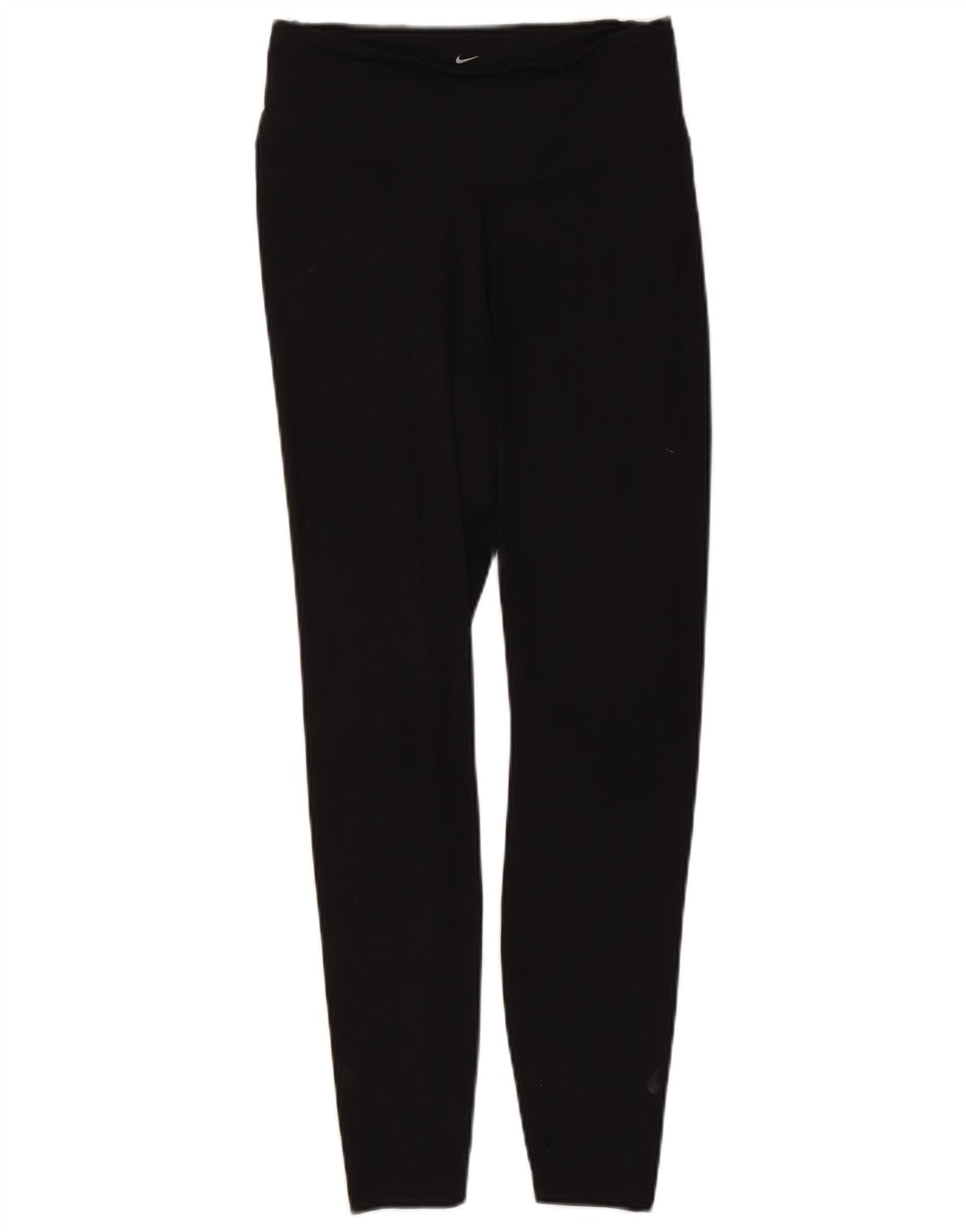 Nike Ženske Dri Fit Leggings UK 12 srednje crne najlonske