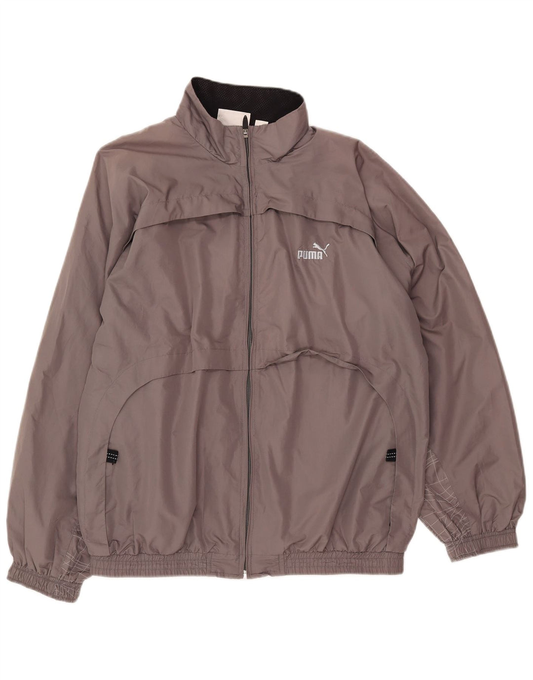 Puma muška bomber jakna UK 38 poliester srednje sive boje
