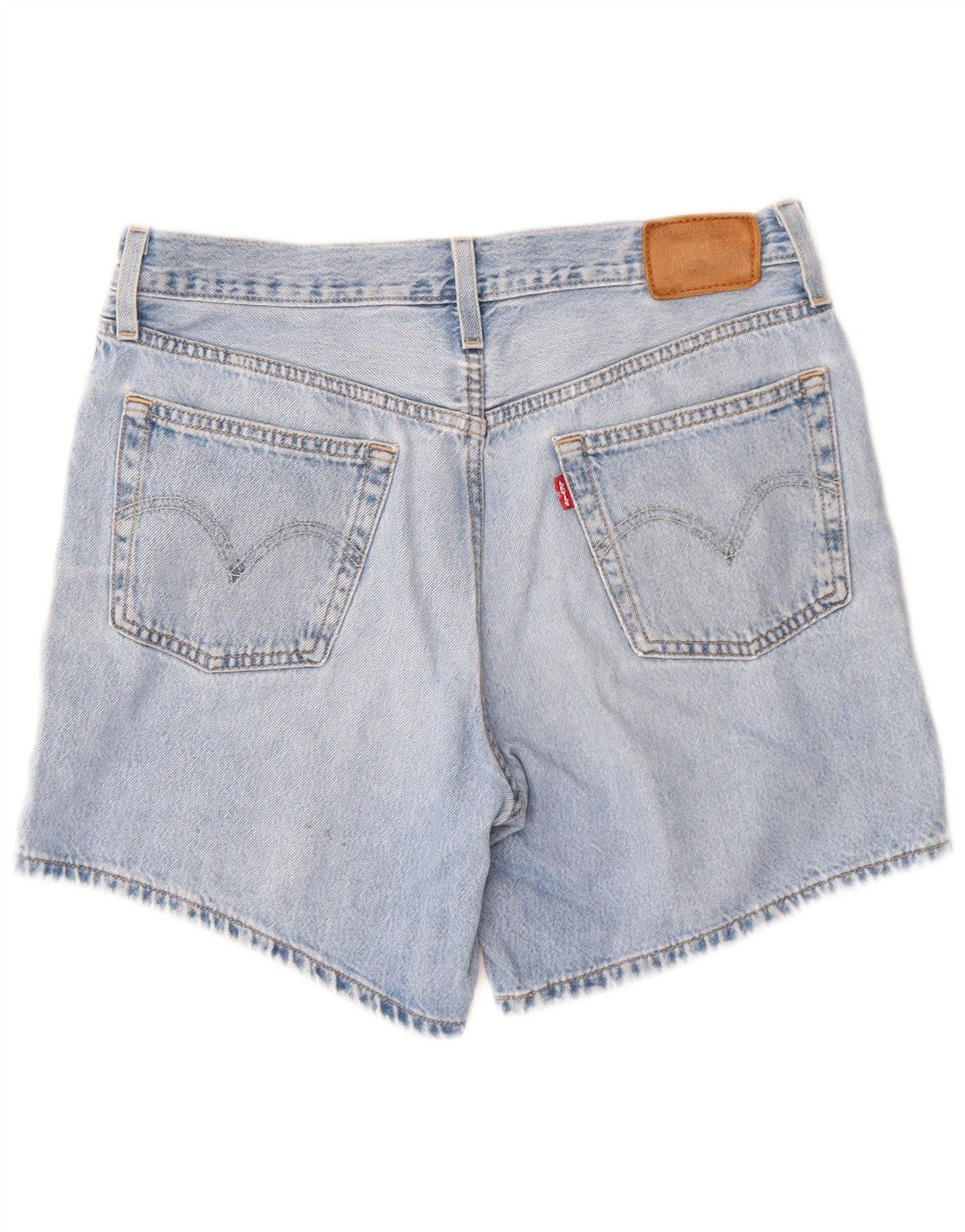 Levi's ženske traper kratke hlače W28 srednje plavi pamuk