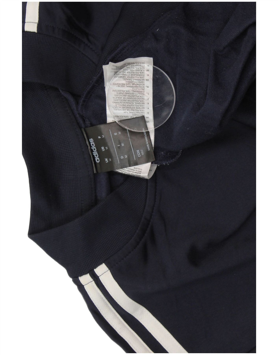 ADIDAS muška gornja jakna od trenirke srednje tamnoplavi poliester