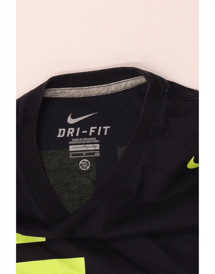Nike Dri Fit majica kratkih rukava mala tamnoplava