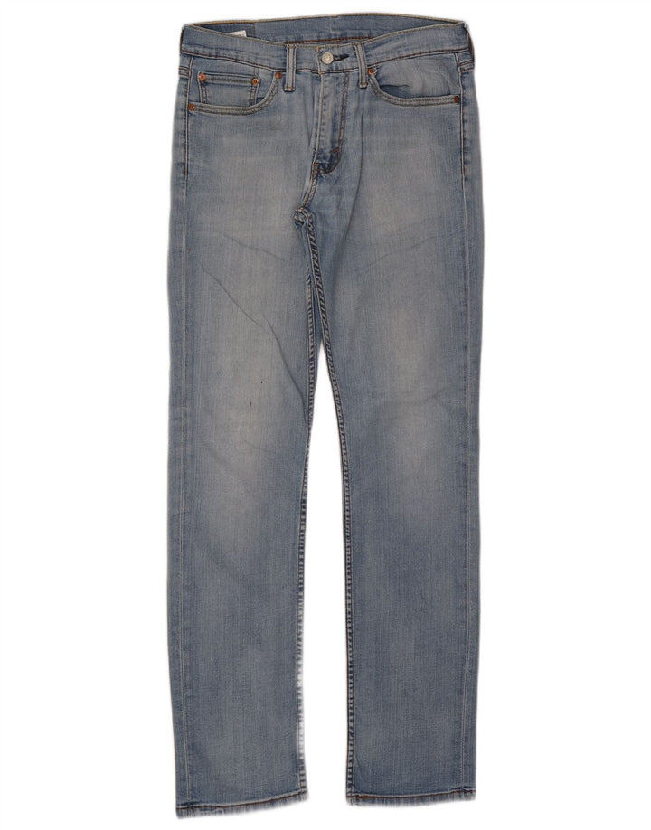 Levi's muške uske traperice W31 L34 plavi pamuk