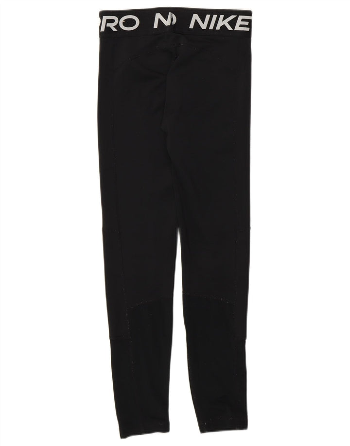 Nike tajice za djevojčice Graphic 10-11 Years srednje crne poliesterske