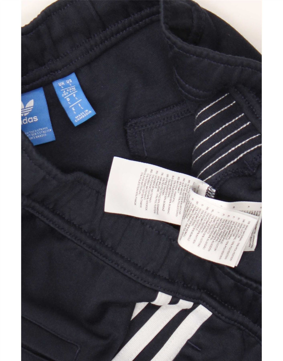 Adidas kratke hlače za trenirku, velike tamnoplave poliesterske