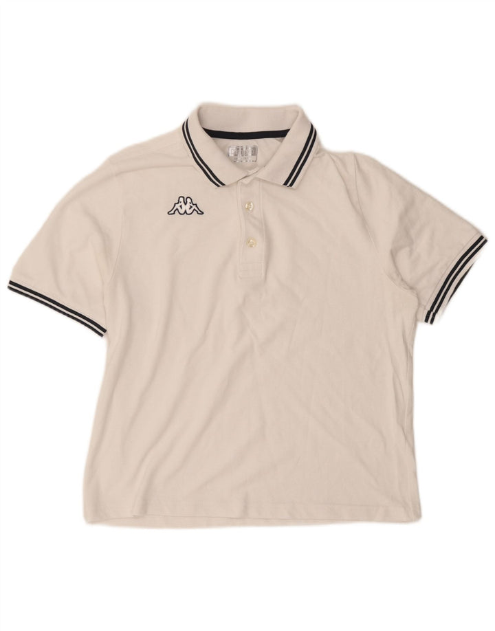 Kappa muška polo majica srednje bijele boje