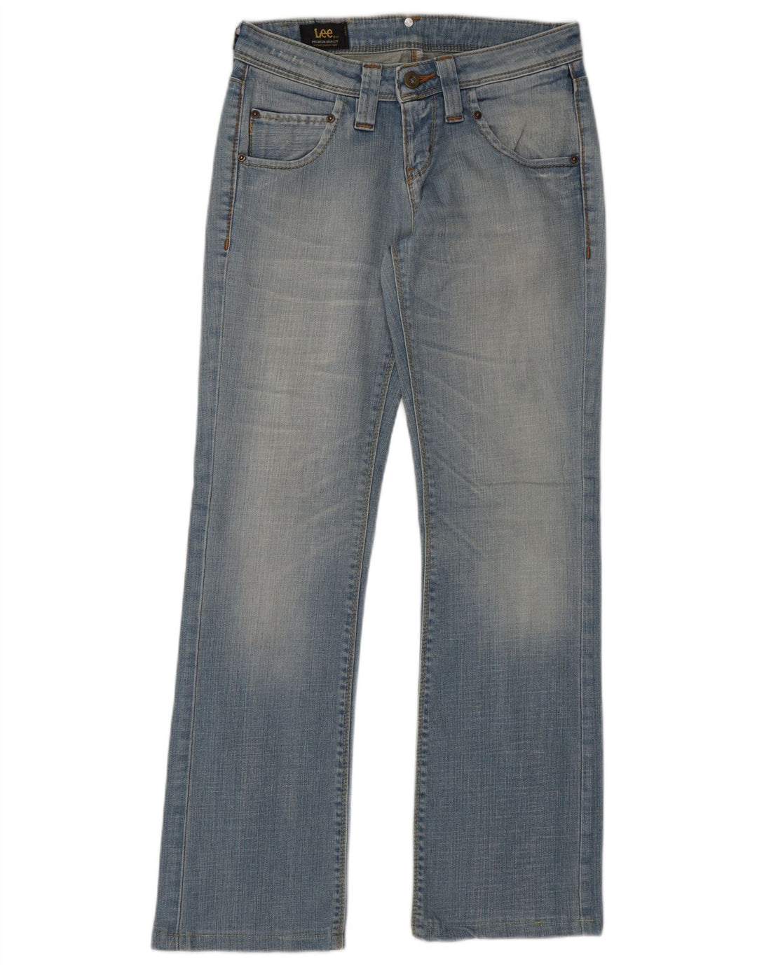 LEE ženske ravne traperice Jinx W27 L30 plavi pamuk