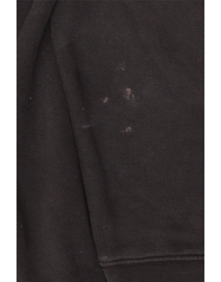 NIKE Muška majica s kapuljačom širokog kroja Srednje crni pamuk