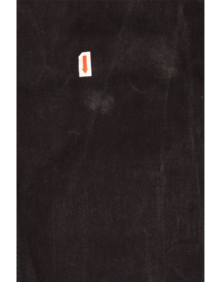 WRANGLER Muške rastezljive ravne traperice Texas W38 L34 crni pamuk