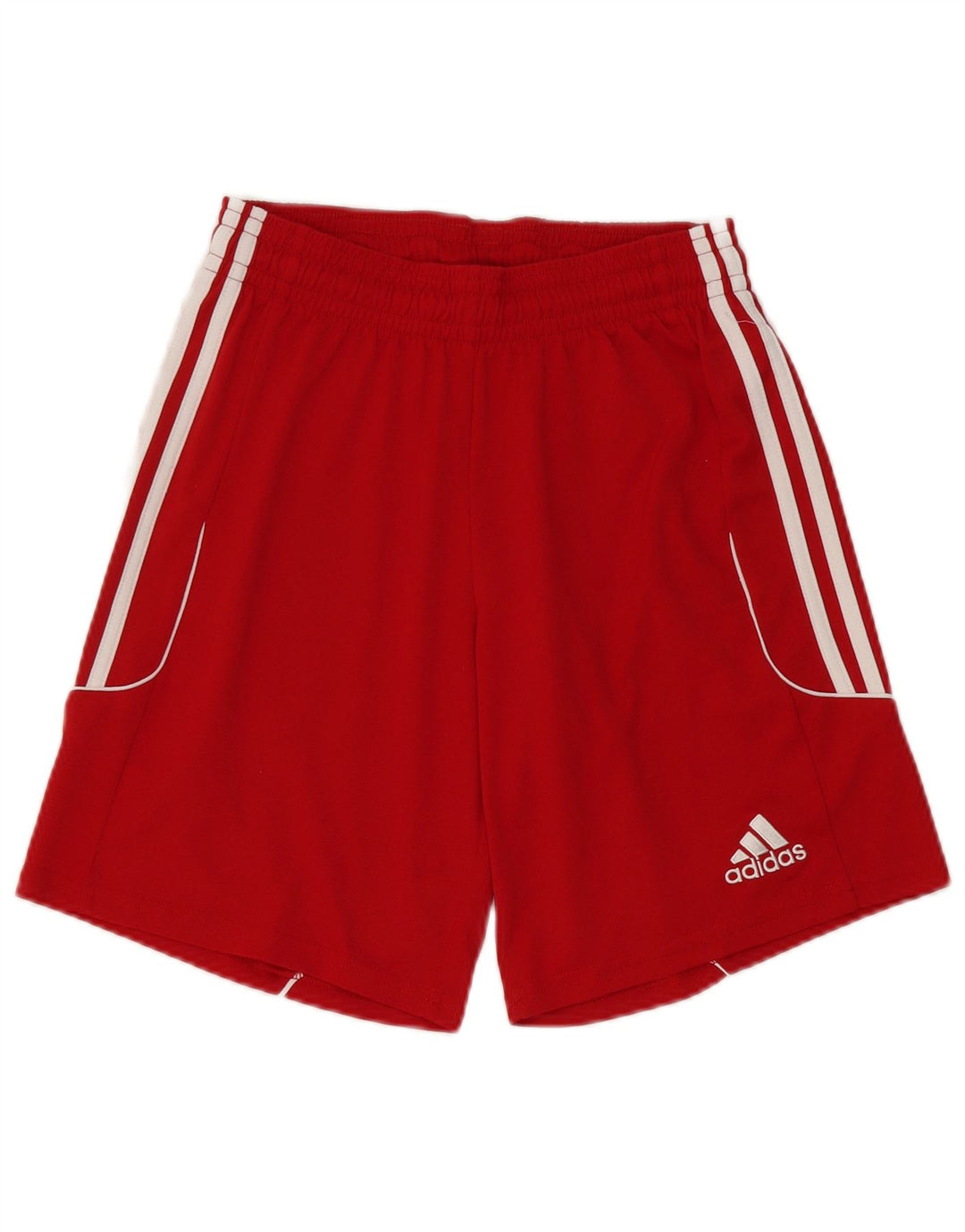 Adidas muške sportske kratke hlače Climalite male crvene boje od poliestera