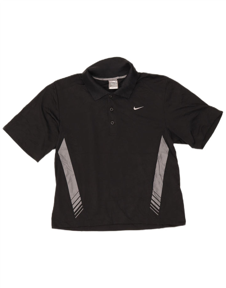 NIKE muška polo majica UK 36/38 mala crna boja