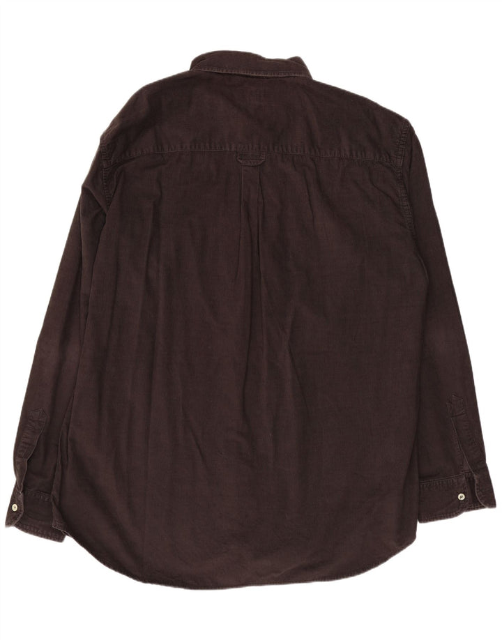 CARRERA Muška košulja od samta 2XL smeđi pamuk