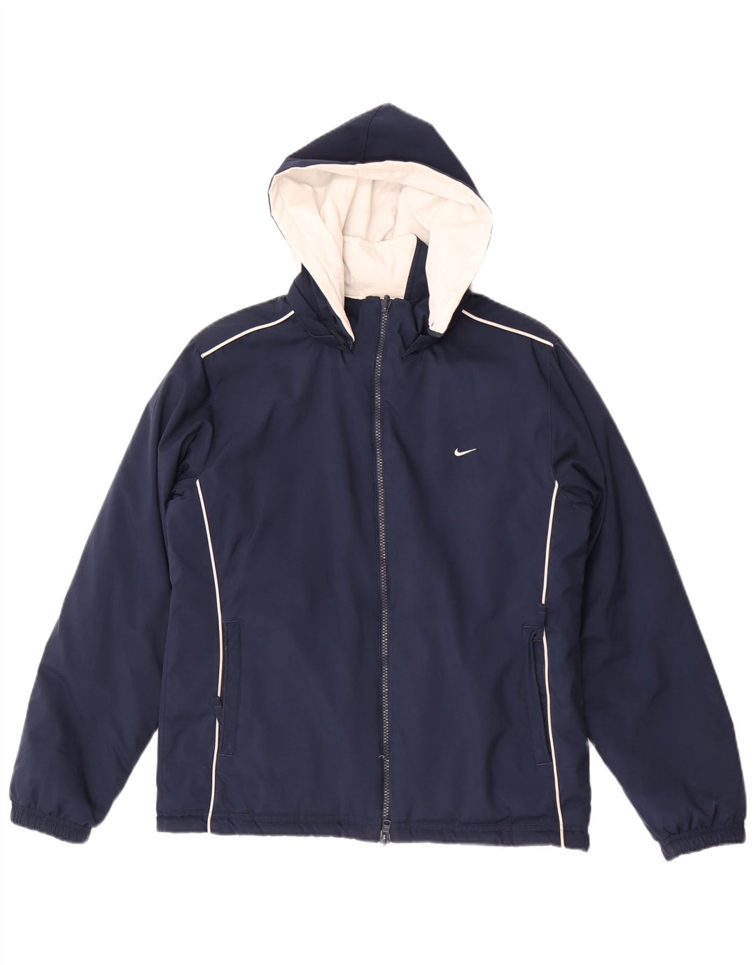 Nike ženska jakna s kapuljačom UK 10/12 srednje tamnoplave boje