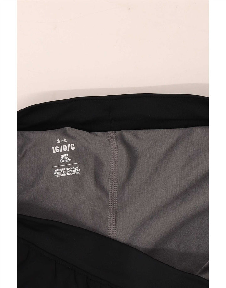 Under Armour muške kratke sportske kratke hlače s grafičkim dizajnom, velike crne