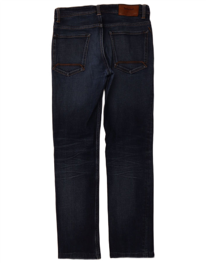 TIMBERLAND Muške ravne traperice W31 L30 Plavi pamuk