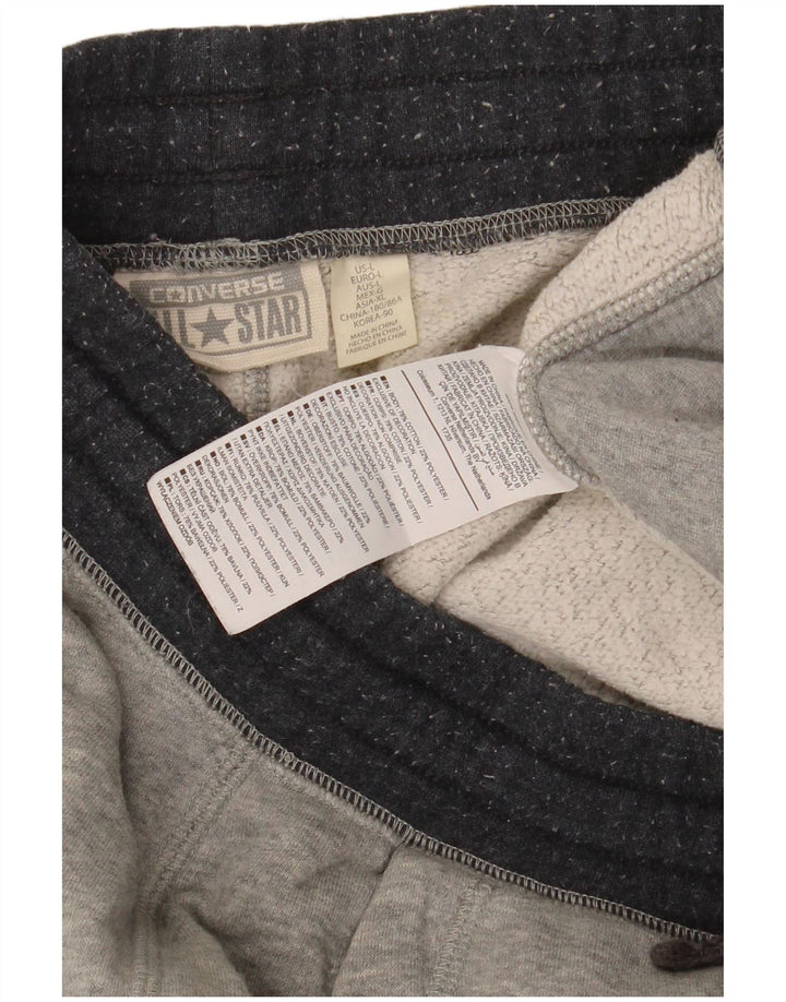 Converse muške trenirke Hlače Joggers Large Grey Pamuk