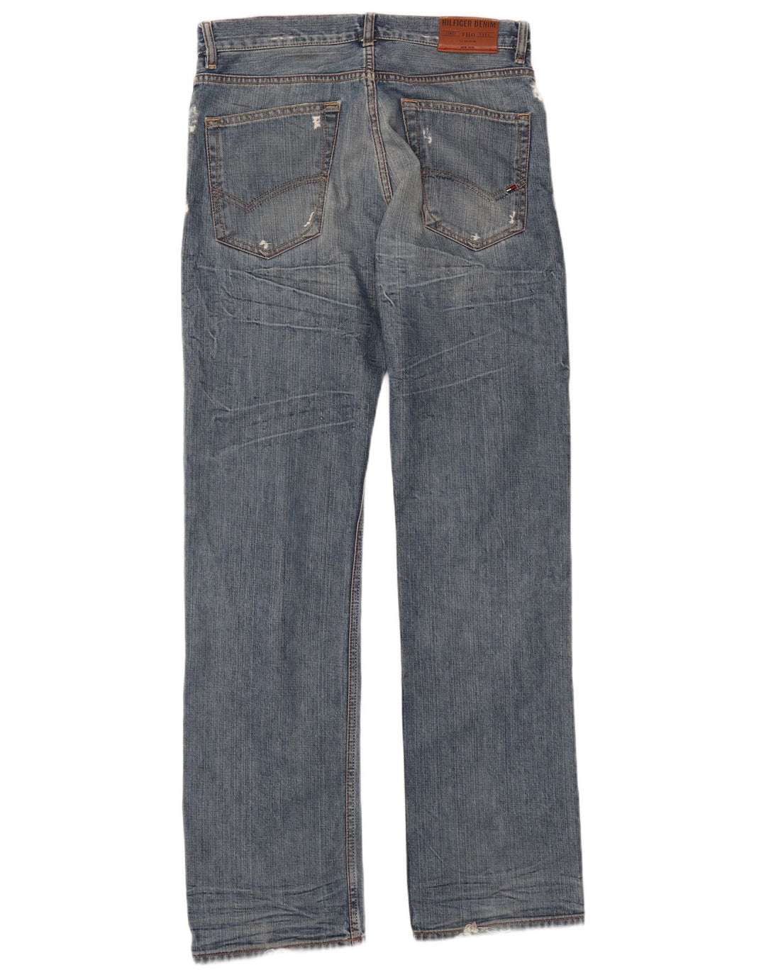 Muške ravne ravne traperice Tommy Hilfiger W32 L35 plave