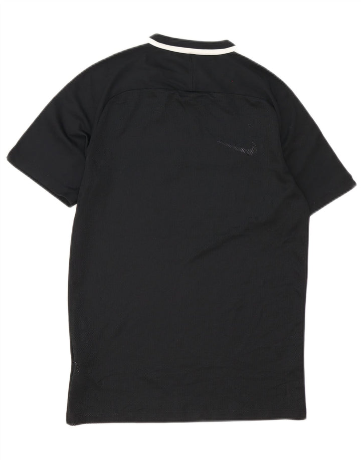 Nike muška Dri Fit polo majica mala crna poliesterska boja