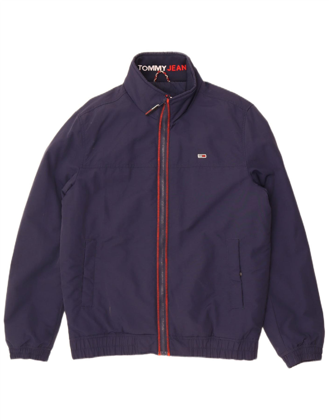 Tommy Hilfiger muška podstavljena bomber jakna UK 38 Srednje tamnoplava poliamidna