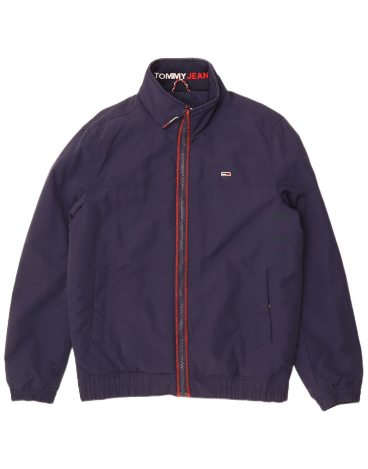 Tommy Hilfiger muška podstavljena bomber jakna UK 38 Srednje tamnoplava poliamidna