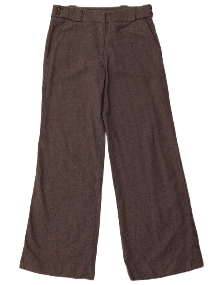 MASSIMO DUTTI Ženske široke chino hlače EU 36 male W26 L29 sive