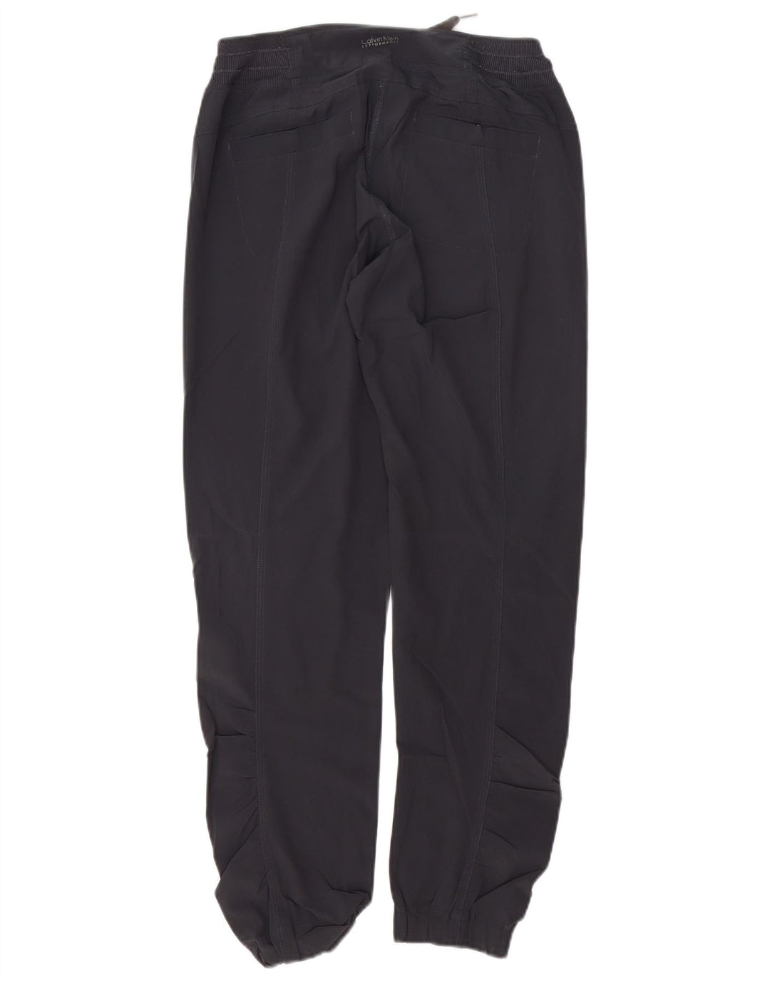 CALVIN KLEIN Ženska trenirka Hlače Joggers UK 10 Mali sivi poliester