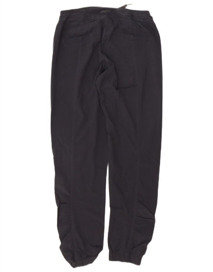 CALVIN KLEIN Ženska trenirka Hlače Joggers UK 10 Mali sivi poliester