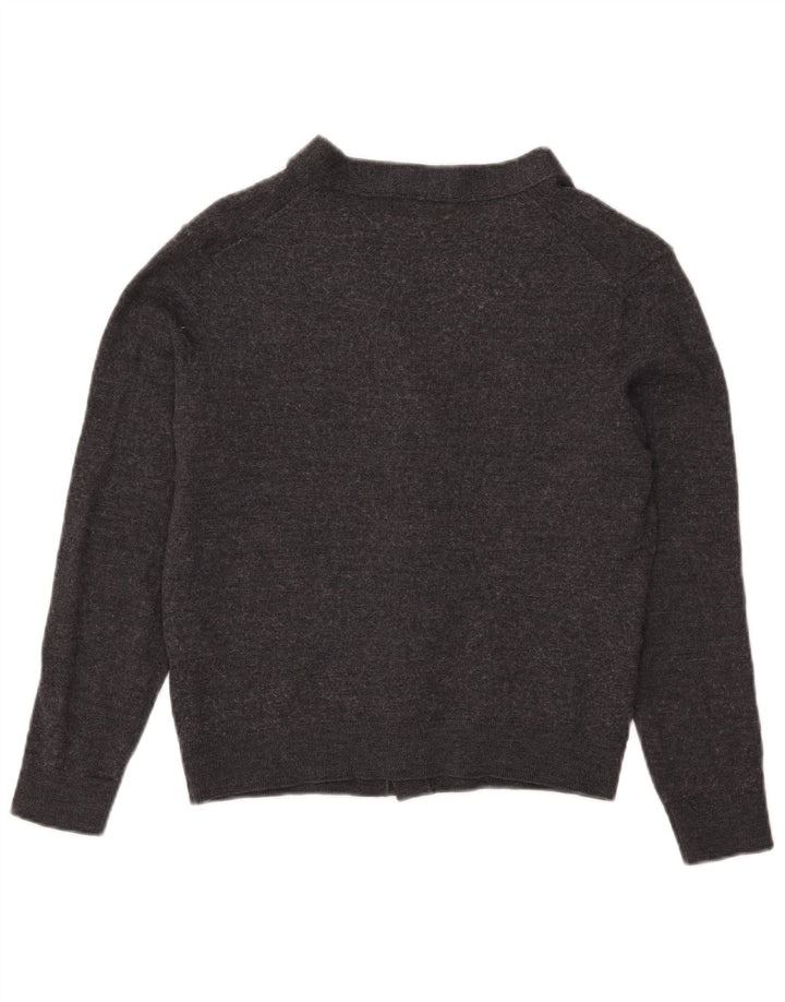 Zara muški kardigan pulover XL sivi akril