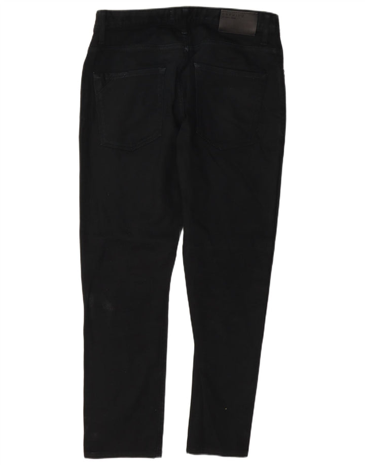 Jack & Jones muške uske traperice W33 L30 crni pamuk