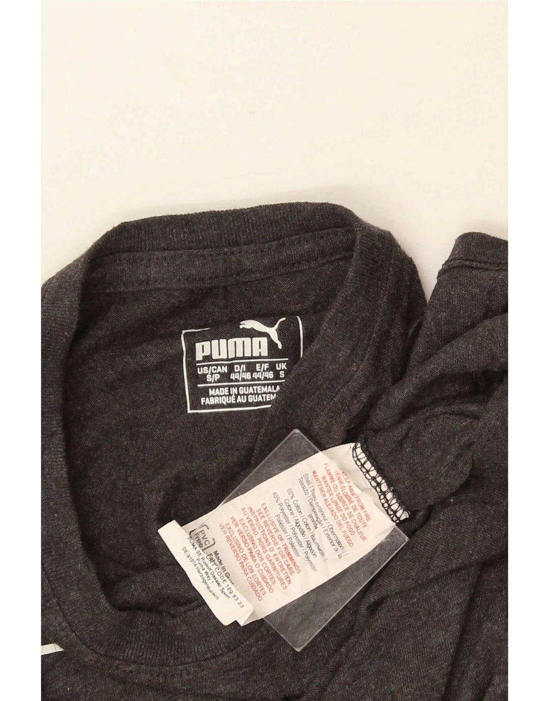 Puma muška majica s grafičkim motivima, mali sivi pamuk