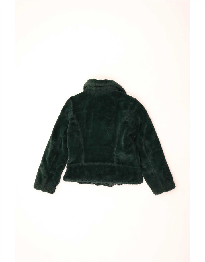 Guess Reversible Padded Jacket UK 10 Small Green Polyurethane