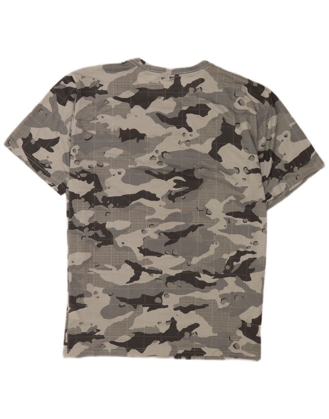 Nike Dri Fit majica kratkih rukava velika siva kamuflažna poliester