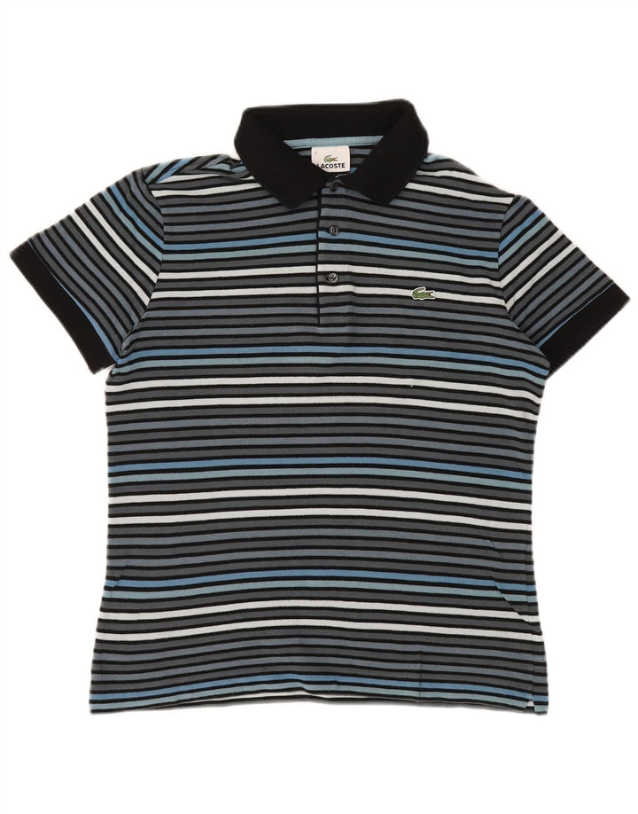 Lacoste muška polo majica veličine 3, pamuk na male sive pruge