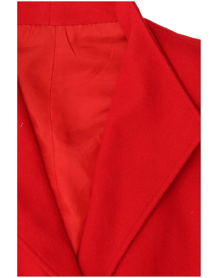 Vintage ženska prevelika bomber jakna UK 20 2XL crvena