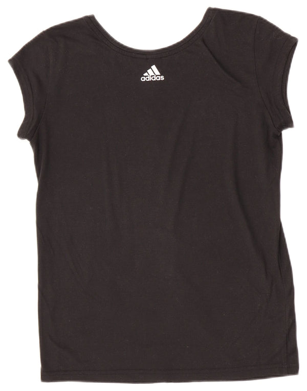 Adidas ženska majica kratkih rukava s grafičkim motivima UK 12 srednje crna