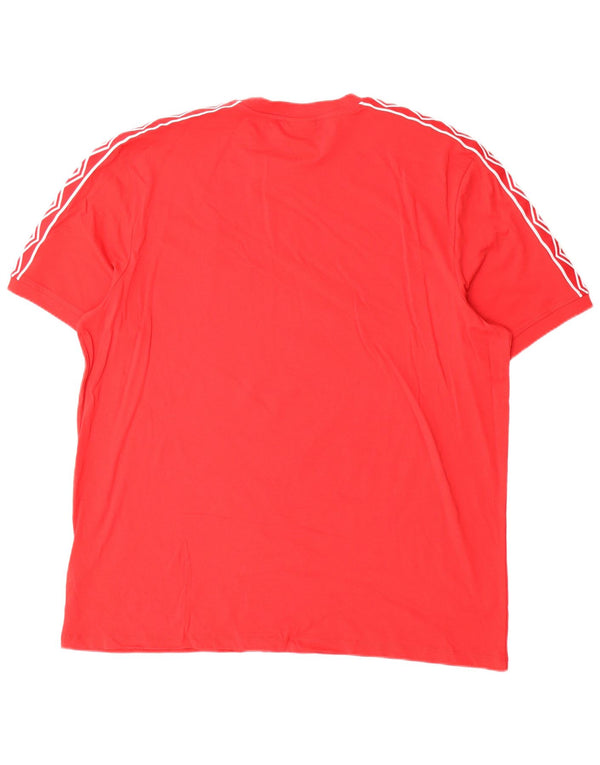 Umbro gornji dio majice s grafičkim motivima 3XL, crveni pamuk