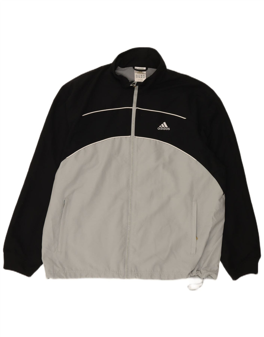 Adidas muška kišna jakna UK 44/46 veliki bijeli poliester u boji