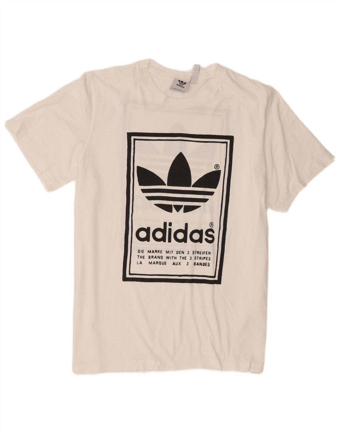 Adidas muška majica s grafičkim motivima XL bijela