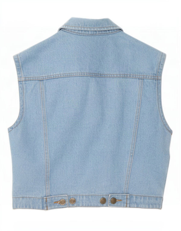 John Baner Ženska kratke traper majice UK 10 Small Blue Cotton