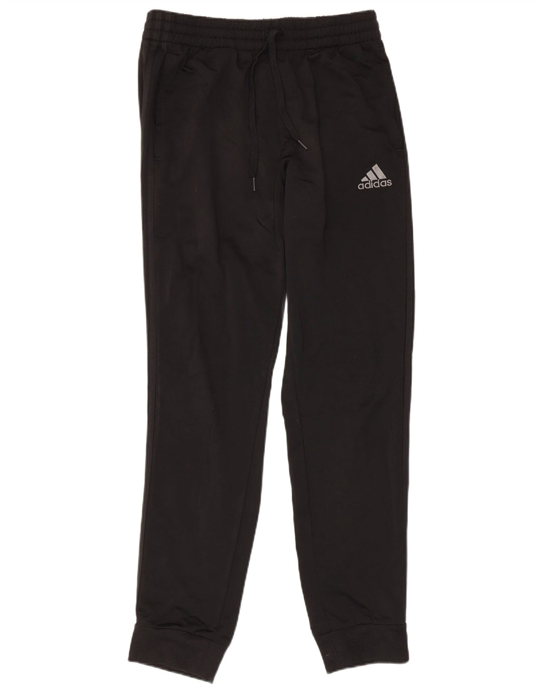 Adidas muške trenirke hlače Joggers UK 40/42 srednje crni poliester