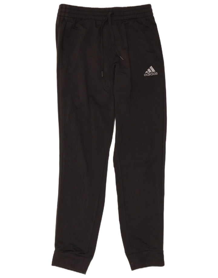 Adidas muške trenirke hlače Joggers UK 40/42 srednje crni poliester