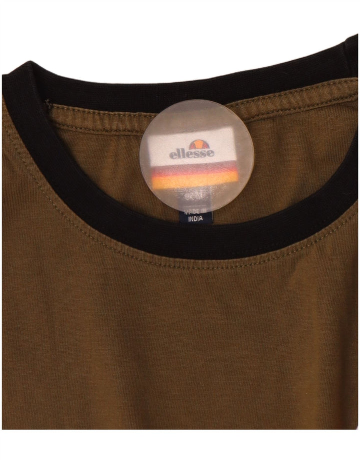 ELLESSE Muška majica kratkih rukava srednje boje kaki