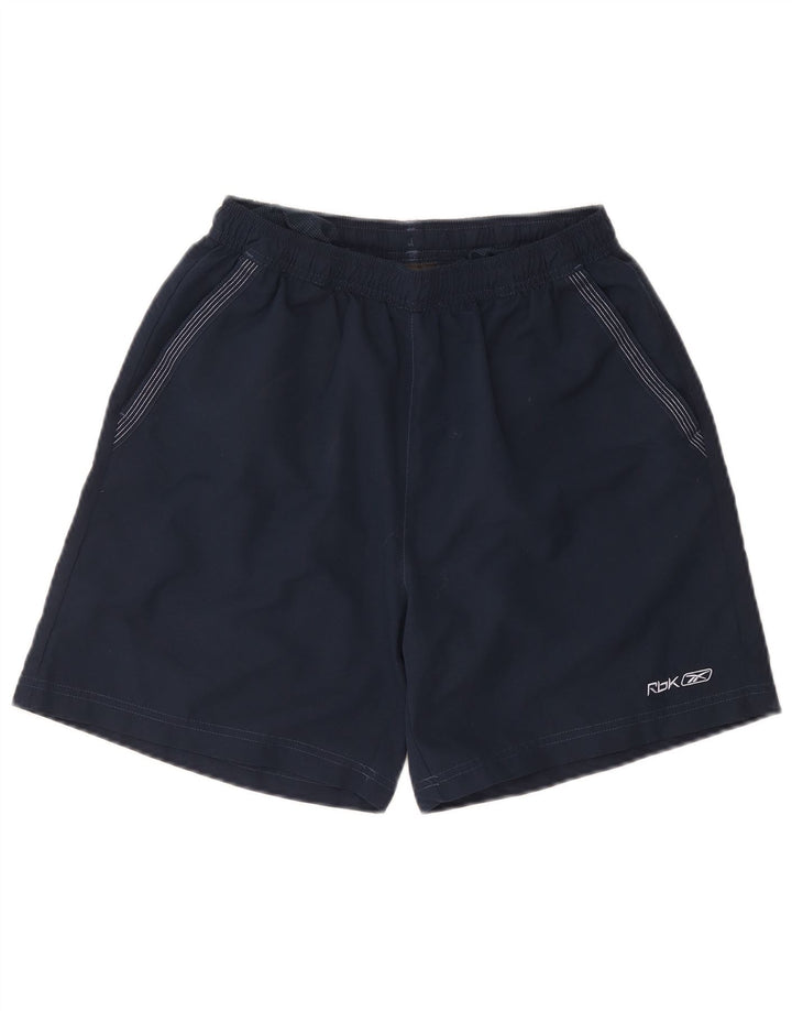 Reebok muške kratke hlače za kupanje male tamnoplave poliesterske boje