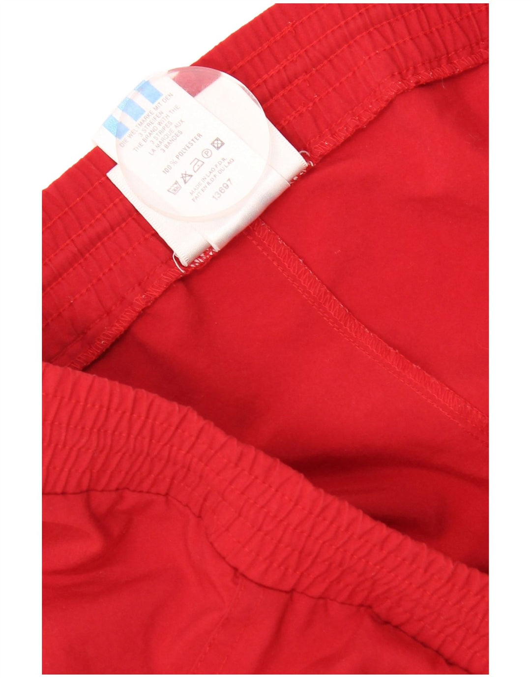 Adidas muška trenirka hlače Joggers veliki crveni poliester
