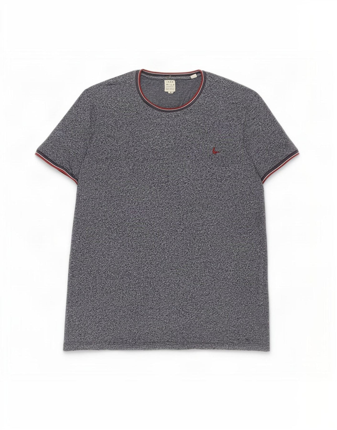 Jack Wills Muška majica kratkih rukava Srednji tamnoplavi flekasti pamuk