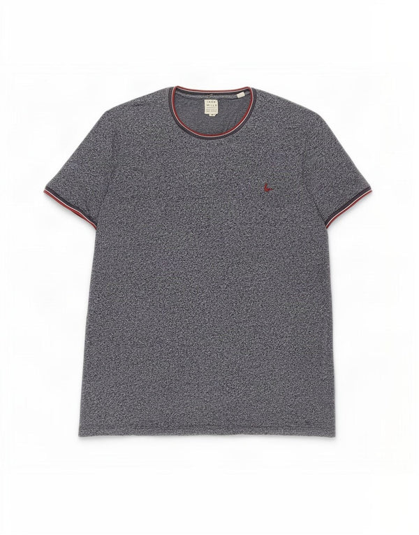 Jack Wills Muška majica kratkih rukava Srednji tamnoplavi flekasti pamuk