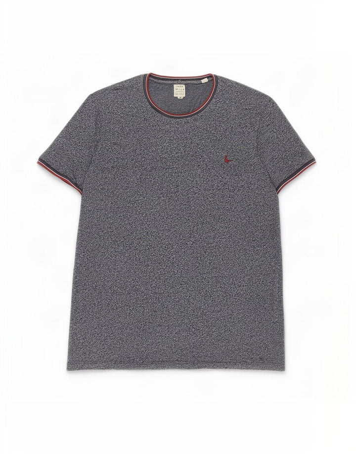 Jack Wills Muška majica kratkih rukava Srednji tamnoplavi flekasti pamuk