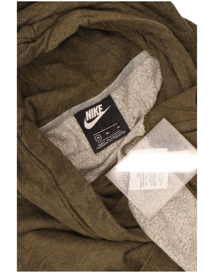 Nike muška majica s kapuljačom, srednji kaki pamuk