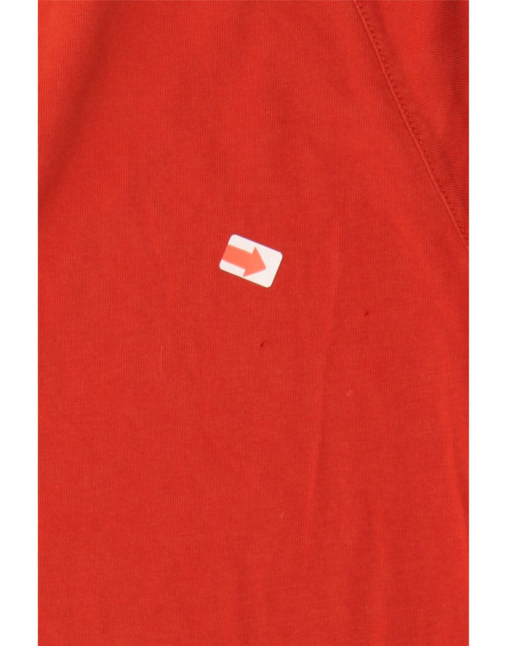 ADIDAS Mens T-Shirt Top Large Red Cotton Vintage Adidas and Second-Hand Adidas from Messina Hembry 