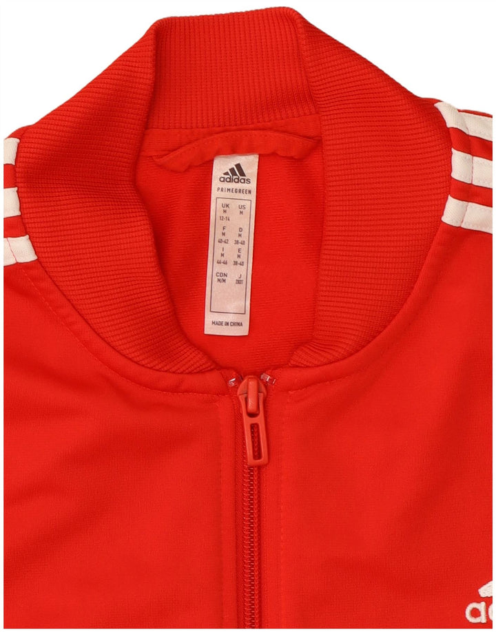 Adidas ženska gornja jakna za trenirku Primegreen UK 12/14 Srednje crvena poliester