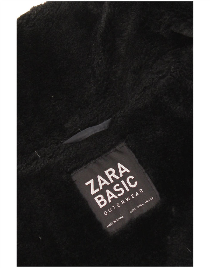 Zara ženska podstavljena jakna UK 14 Large tamnoplava